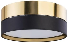 Πλαφονιέρα Φωτιστικό Οροφής HILTON Φ45 TK Lighting-4180-Μαύρο-Χρυσό 4180