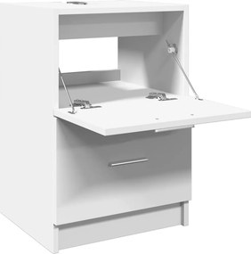 vidaXL Ντουλάπι Νιπτήρα Λευκό 40x37x59 εκ. Επεξεργασμένο Ξύλο