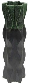Κηροπήγιο Κεραμικό 003-223-087 14,5x14x46,5cm Grey-Green Κεραμικό