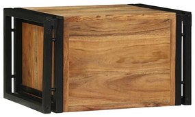 vidaXL Ράφι Κρασιού 46x35x27.5 cm Μασίφ Ξύλο Ακακίας