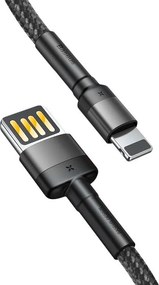 Baseus Cafule Double-sided USB Lightning Cable 1.5A 2m (Gray+Black)