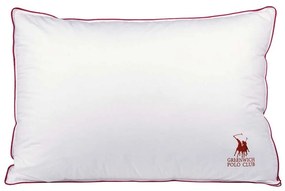 Μαξιλάρι Ύπνου 2345 White-Red Greenwich Polo Club 50Χ70 Cotton-Microfiber