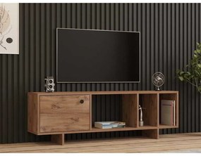 Έπιπλο τηλεόρασης Folsom Megapap χρώμα atlantic pine 140x29,9x45εκ.