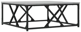 vidaXL Τραπεζάκι Σαλονιού Γκρι Sonoma 70x70x30 εκ. Επεξεργασμένο Ξύλο