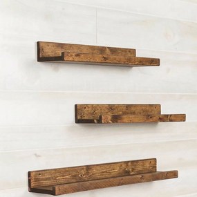 Ράφι Τοίχου Ξύλινο NEVU 60x14x7