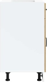 vidaXL ντουλάπι βάσης κουζίνας Kalmar Sonoma δρυς Επεξεργασμένο Ξύλο