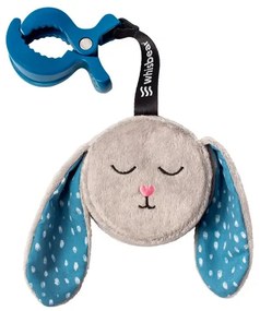 Βοήθημα ύπνου WHISBEAR HUMMING BUNNY Grey ΜΕ ΡΟΖ ΗΧΟΥΣ &amp; ΚΛΙΠ