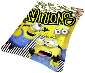 Κουβέρτα Fleece Κούνιας 100x150 Minions 12