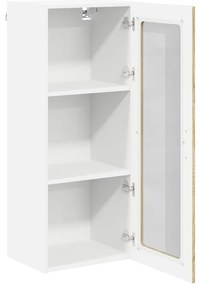 vidaXL Ραφιέρα τοίχου LUCCA Sonoma Δρυς 40 x 31 x 100 εκ.