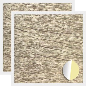 vidaXL Αυτοκόλλητη Κάλυψη Βιδών 2 pcs Δρύς Sonoma Ø 20 x 0,5 mm