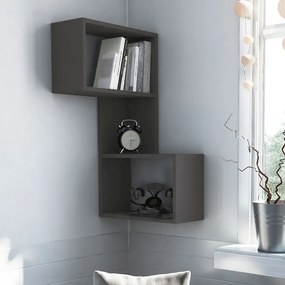 ΡΑΦΙΕΡΑ ΤΟΙΧΟΥ ΓΩΝΙΑΚΗ PART MEGAPAP ΧΡΩΜΑ ΑΝΘΡΑΚΙ 47X20X82ΕΚ.