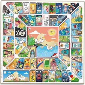 Πίνακας για Επιτραπέζιο Παιχνίδι Parchís Cayro T-131/A