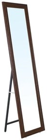 MIRROR Καθρέπτης Δαπέδου Τοίχου Ξύλινος Καρυδί 39x2,5x148cm Ε7185,3