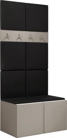 Έπιπλο υποδοχής Orion IV-Μαύρο - Κασμίρ