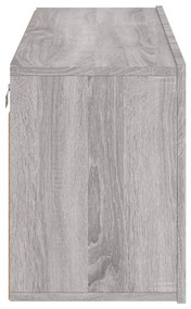 vidaXL Ντουλάπι Τοίχου Τηλεόρασης Γκρι Sonoma 100 x 30 x 41 εκ.