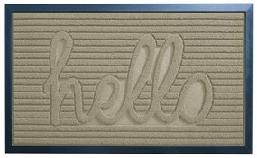 Πατάκι Εισόδου (40x60) San Lorentzo Hello SLP131 Beige