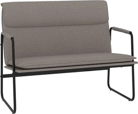 vidaXL Πάγκος Taupe 100 x 64 x 80 εκ. Υφασμάτινος