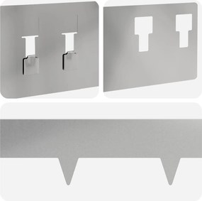 vidaXL Περίγραμμα γκαζόν 30 τμχ. 100 x 12 cm Γαλβανισμένος Χάλυβας