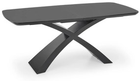 SILVESTRO table dark grey, leg black DIOMMI V-CH-SILVESTRO-ST