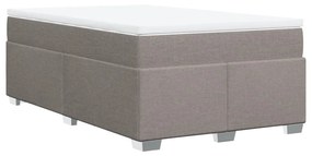 ΚΡΕΒΑΤΙ BOXSPRING ΜΕ ΣΤΡΩΜΑ TAUPE 120X200 ΕΚ. ΥΦΑΣΜΑΤΙΝΟ 3285127