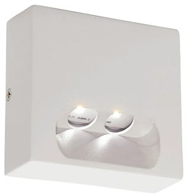 Απλίκα Led Εξωτερικού Χώρου Viokef Poros White 4261400