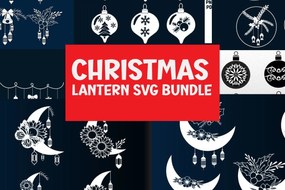 Σετ των 2 Intra απο ξύλο plywood 3mm-4mm πάχος Χριστουγεννιάτικο Layer Cut Lantern Δίασταση 30x20 cm INTRAFABR-40953218