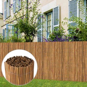 vidaXL Καλαμωτή Περίφραξης 500 x 100 εκ. από Μπαμπού