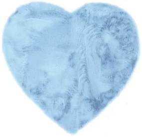 Παιδικό Χαλί Bunny Kids Heart Blue 100x100 cm 100 x 100