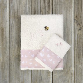 Βρεφικές Πετσέτες (Σετ 2τμχ) Kocoon Bee Love 400gsm