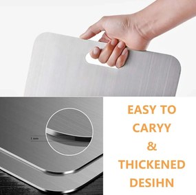 Cutting Board Set (2 Pieces) 2PASCELKB Silver