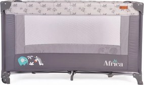 Παρκοκρέβατο (0+ Μηνών/Έως 15kg) Cangaroo Africa Grey