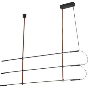 Φωτιστικό Οροφής Τρίφωτο LED Eurolamp Linea 144-16072