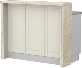 Πάγκος νησίδας Toscana-Μήκος: 120 εκ.-Latino marble