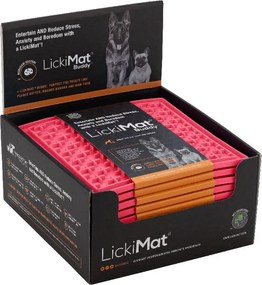 Ταΐστρα σκύλων Lickimat Ροζ TPR