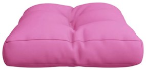 vidaXL Μαξιλάρι Παλέτας Ροζ 60 x 40 x 12 εκ. Υφασμάτινο
