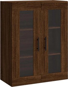 vidaXL Ντουλάπι Τοίχου Καφέ Δρυς 69,5 x 34 x 90 εκ.