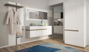 Κρεμάστρα με καθρέπτη Lugano