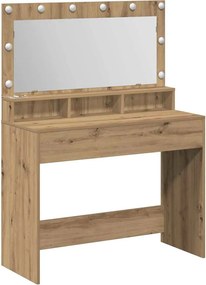 vidaXL Τραπέζι περιποίησης Artisan Oak 100 x 41 x 135 εκ.