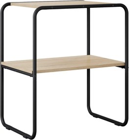 vidaXL Τραπέζι κονσόλας Sonoma Δρυς 80 x 42,5 x 70 εκ