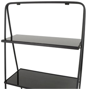 Ραφιέρα ArteLibre Μαύρο Μέταλλο 57x37x110cm