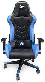 GEMBIRD GAMING CHAIR LEATHER BLACK/BLUE