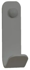 Κρεμάστρα Τοίχου Matt Concrete Grey 5x5x13εκ. Pam &amp; Co 15-163