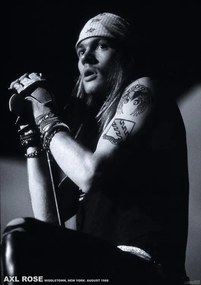 Αφίσα Guns N Roses (Axl Rose) - Middletown, New York, August 1988