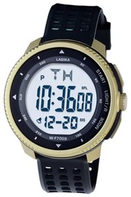 Ψηφιακό ρολόι χειρός - LS7003 - Lasika - 817360 - Black/Gold-817360_bgo