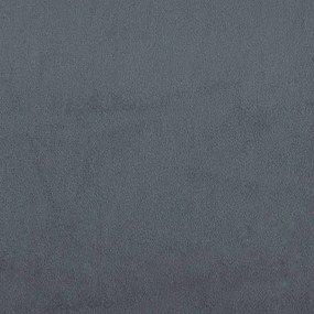 Κρεβάτι Boxspring με Στρώμα Σκούρο Γκρι 90x220 εκ. Βελούδινο 3318226