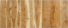vidaXL κεφαλάρι 120 cm από μασίφ ξύλο ακακίας