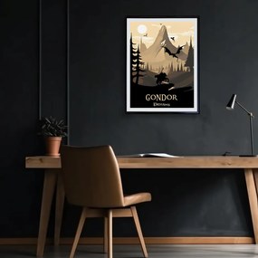 Πόστερ & Κάδρο The Lord of the Rings Gondor MV124 21x30cm Εκτύπωση Πόστερ (χωρίς κάδρο)