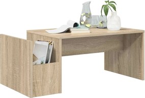 vidaXL Τραπεζάκι σαλονιού Δρύς Sonoma 90 x 45 x 35 cm