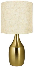 Φωτιστικό Επιτραπέζιο LK23096047 46,5cm E27 60W Beige-Gold Oriana Ferelli®