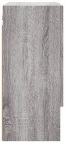 vidaXL Ντουλάπι Τοίχου Γκρι Sonoma 60 x 31 x 70 εκ. από Επεξεργ. Ξύλο